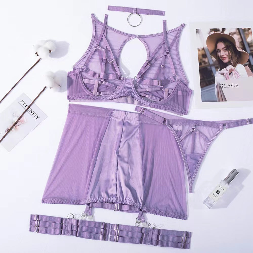 #20 Yimunancy 5-Piece Mesh Lingerie