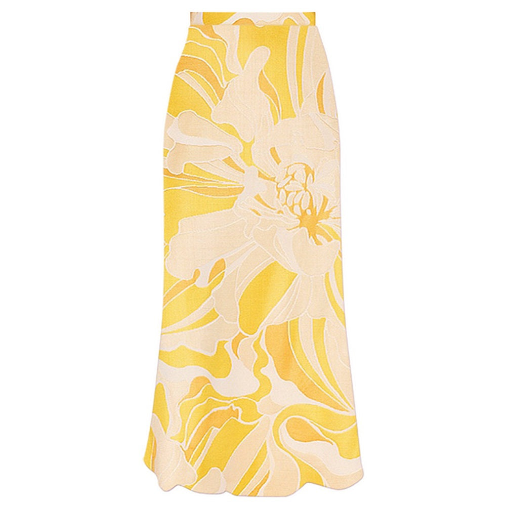 #50 High Quality Luxury Woman Swimsuit Flower Ruffle Solid