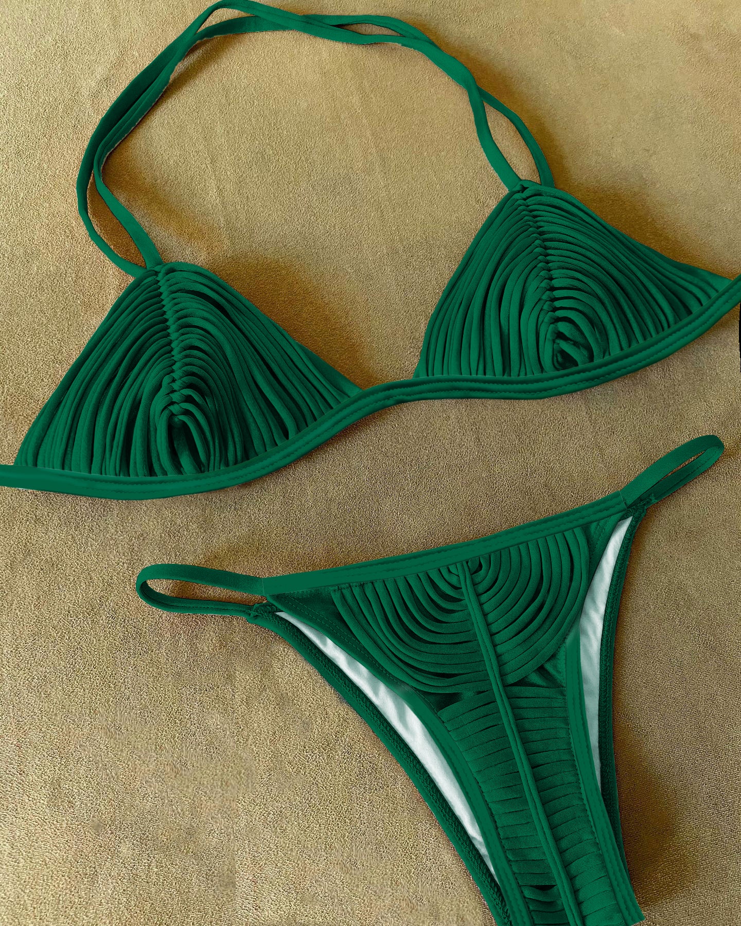 #58 New Bandage Stripes Brazilian Bikini