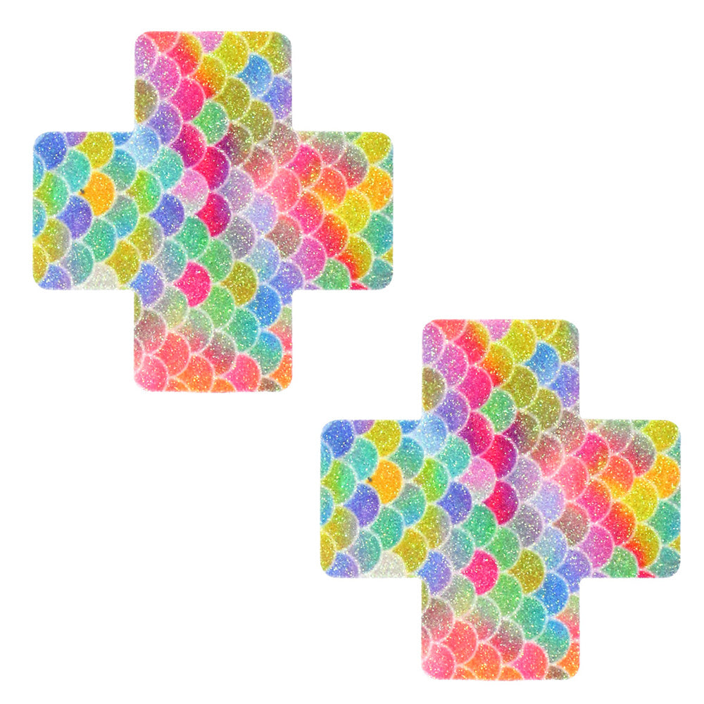 #116 Sexy Glitter Nipple Cover Polka-dot Heart Cross Shape Pasties
