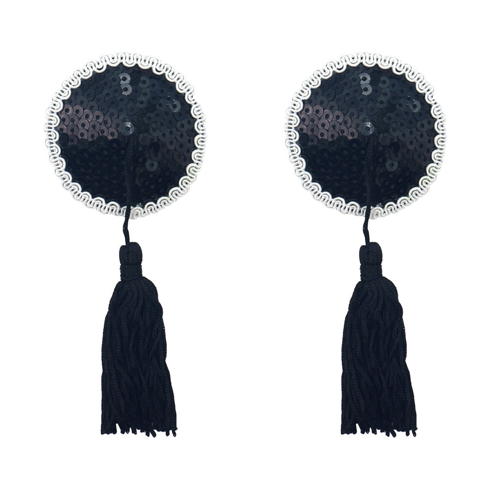 #113 1 Pair Reusable Seductive Tassel Pasties
