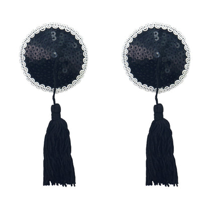 #113 1 Pair Reusable Seductive Tassel Pasties