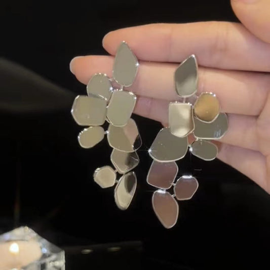 #77 Long Exaggerated Hanging Earrings
