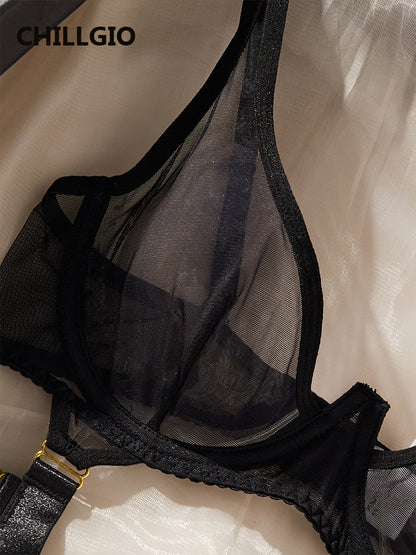 #98 CHILLGIO Sheer Black Intimate Costume
