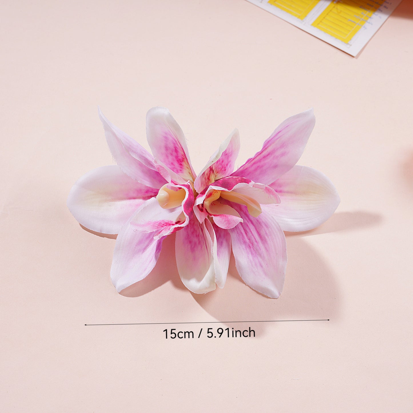#74 Orchid Flowers Hair Clips Bohemian Large Hairpin