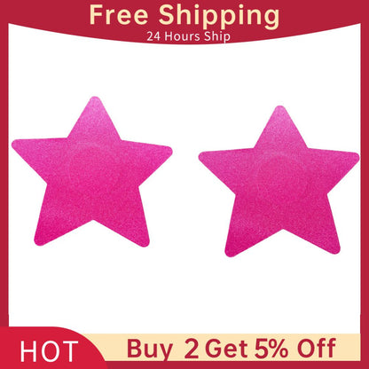 #117 Paste Breast Stickers For Women Star Nipple Cover