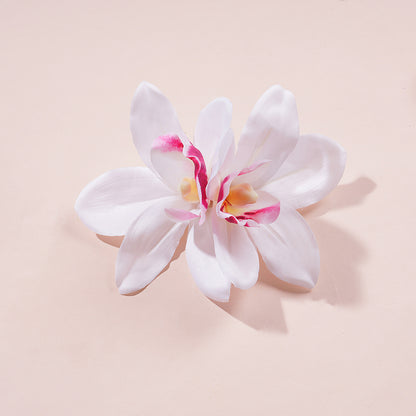 #74 Orchid Flowers Hair Clips Bohemian Large Hairpin