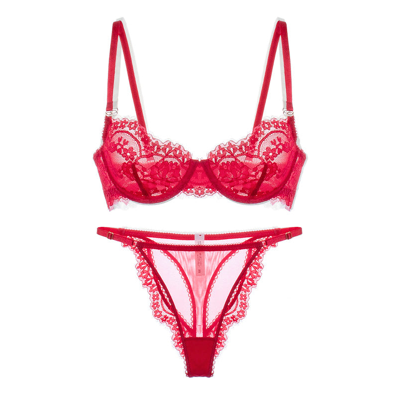 #182 Sexy thin lace lingerie briefs sets