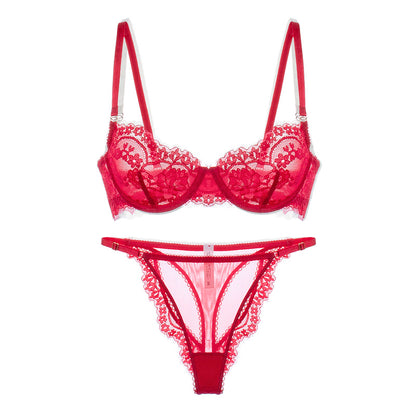#182 Sexy thin lace lingerie briefs sets