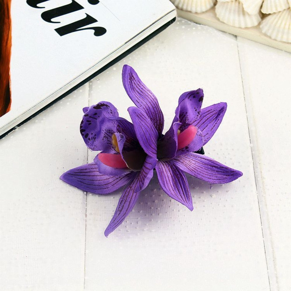 #71 Headwear Hawaiian Flower Hair Clips Romantic
