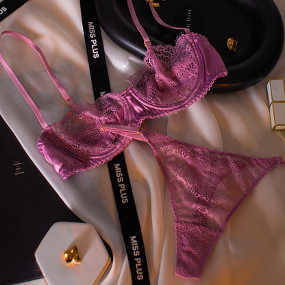 #179 Sexy Brassiere Half Cup Anti-sagging