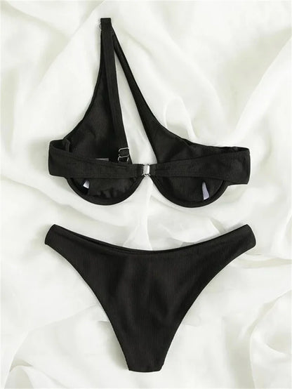 #104 Sexy One Shoulder Bikini
