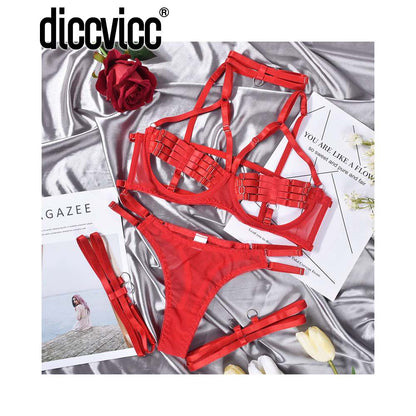 #83 Diccvicc Sensual Lingerie Sexy Bandage Bra