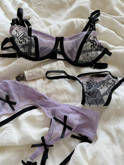 #178 Ru Su French niche pure desire purple charming