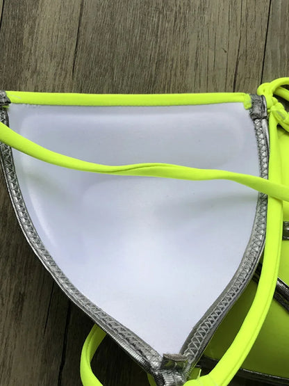 #25 Sexy Halter Push Up Brazilian Bikini