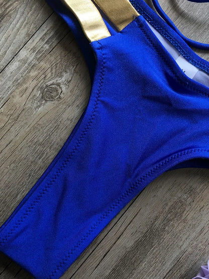 #25 Sexy Halter Push Up Brazilian Bikini