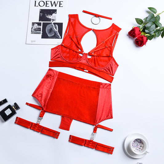 #20 Yimunancy 5-Piece Mesh Lingerie