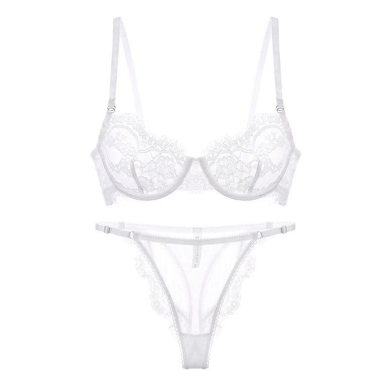 #182 Sexy thin lace lingerie briefs sets