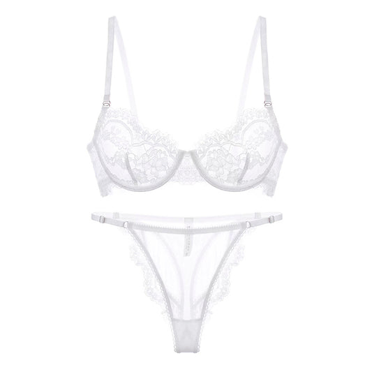 #182 Sexy thin lace lingerie briefs sets