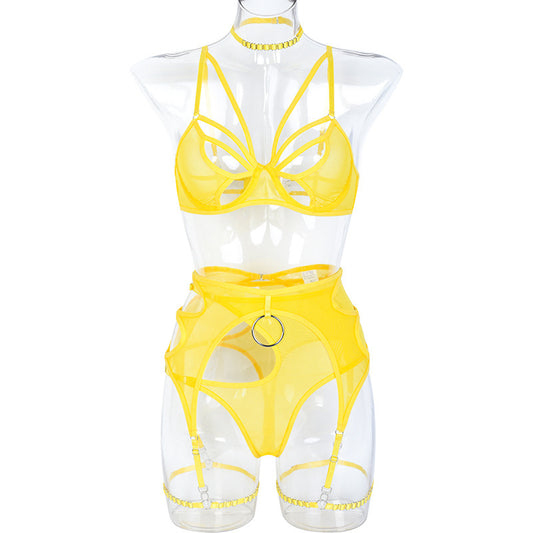 #88 Ellolace Erotic Lingerie For Full Hollow Bra