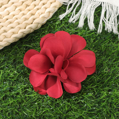 #73 Orchid Flowers Hair Clips Bohemian