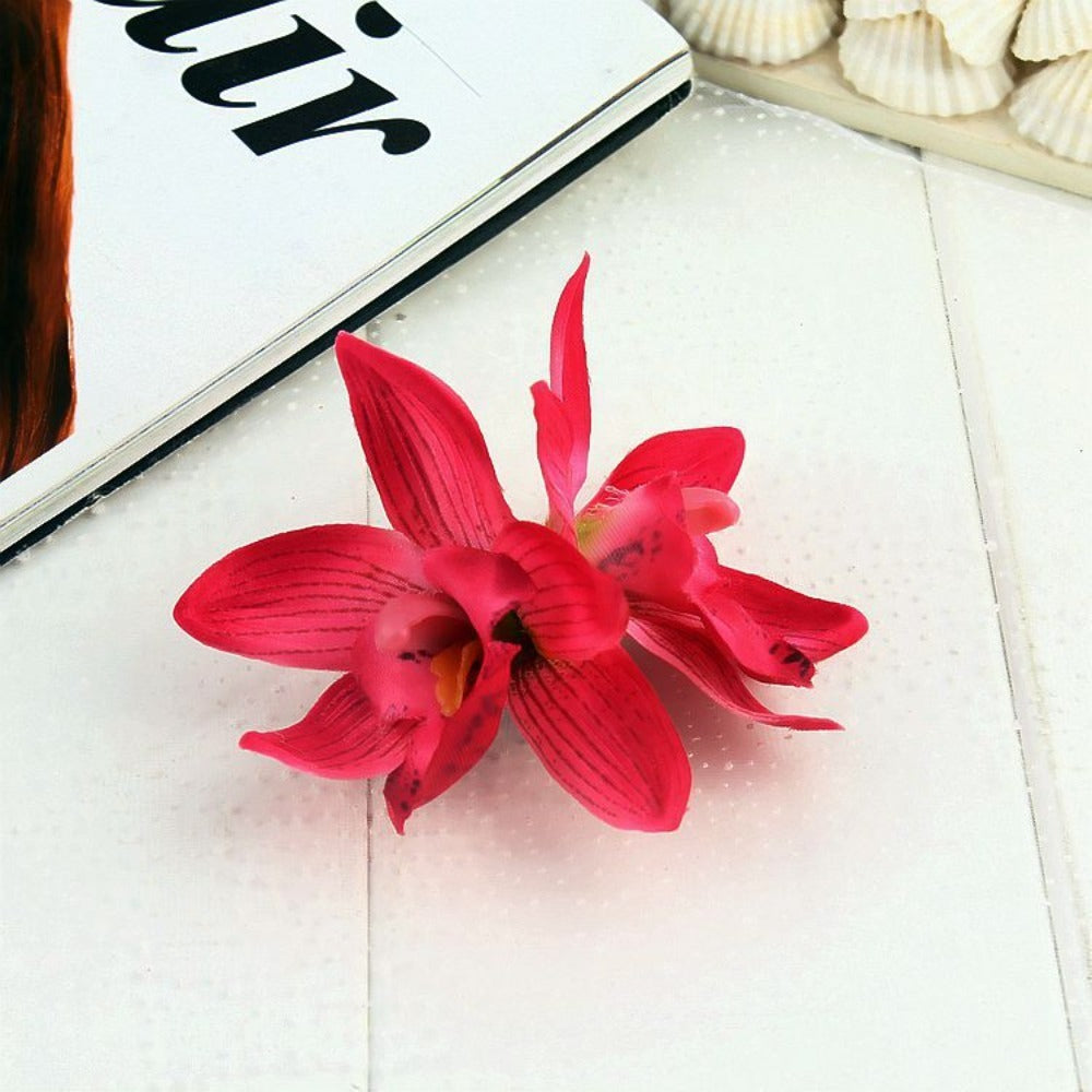 #71 Headwear Hawaiian Flower Hair Clips Romantic