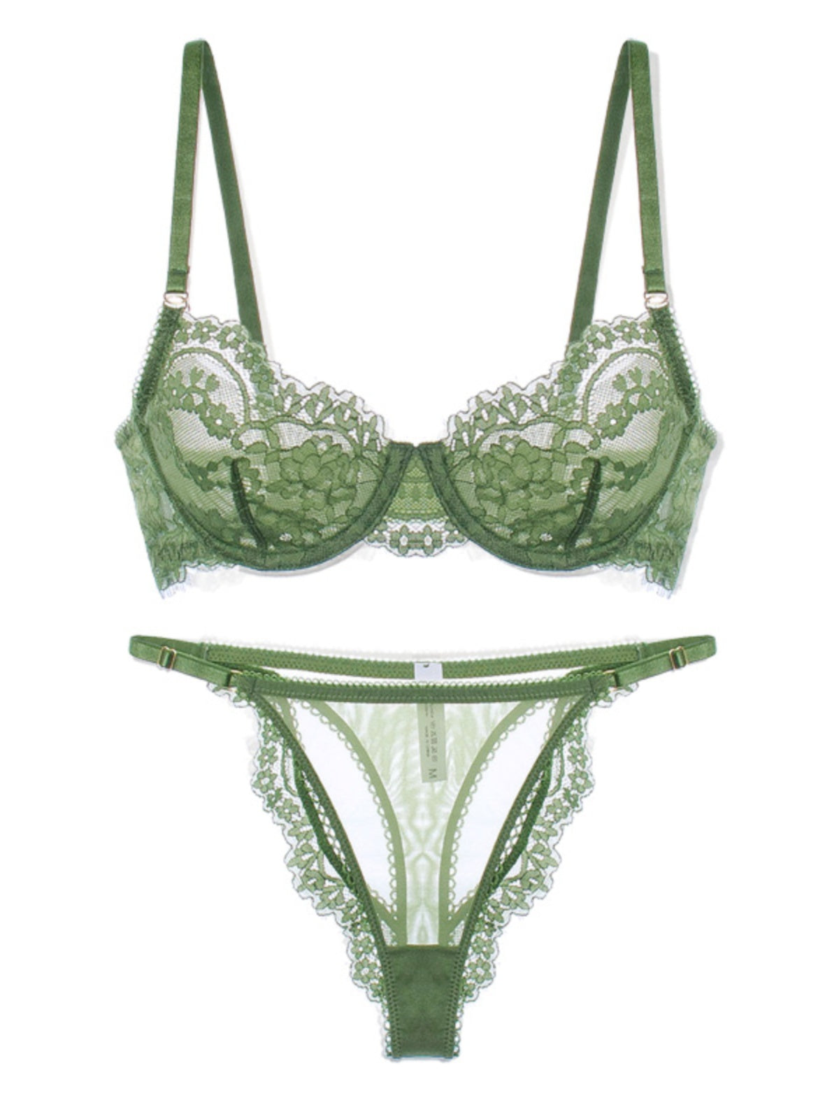 #182 Sexy thin lace lingerie briefs sets