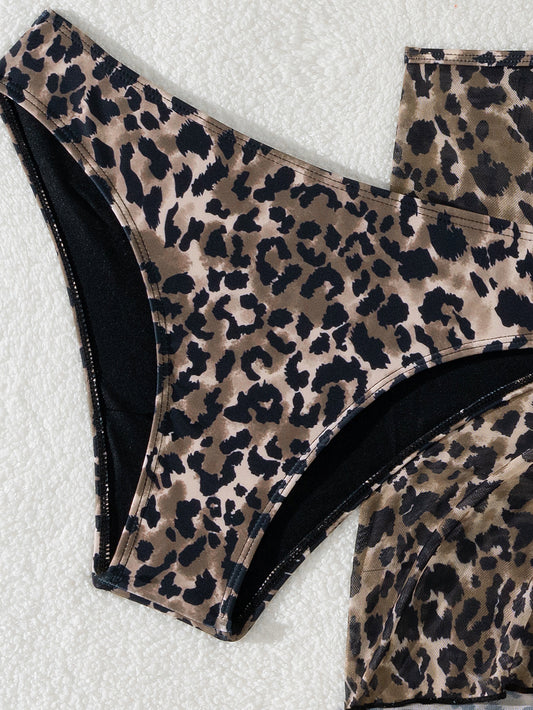 #127 Bikini Set Women's Leopard Print