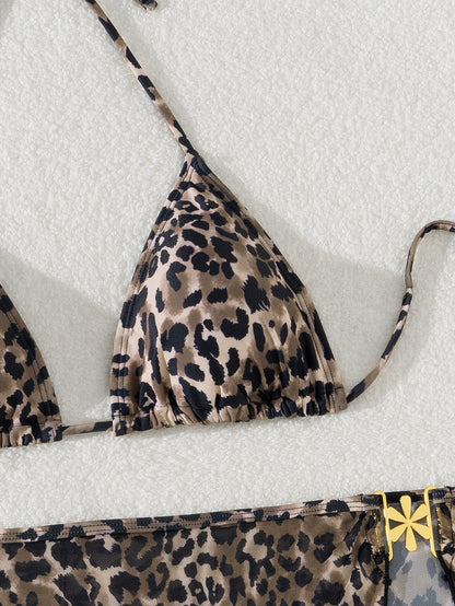 #127 Bikini Set Women's Leopard Print