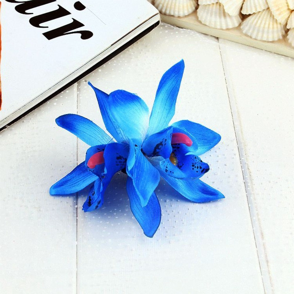 #71 Headwear Hawaiian Flower Hair Clips Romantic