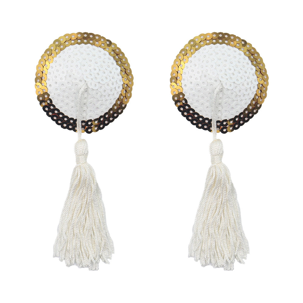 #113 1 Pair Reusable Seductive Tassel Pasties