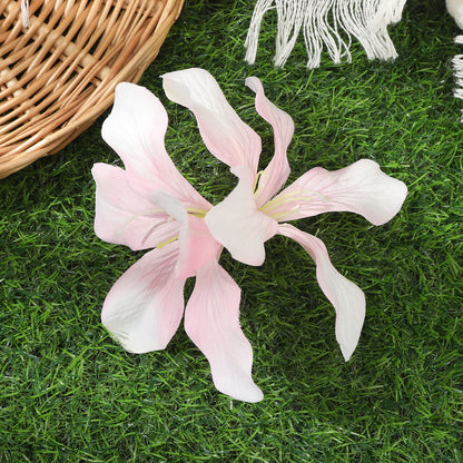 #72 AWAYTR Artificial Pink Flowers Hairpin Party Flower