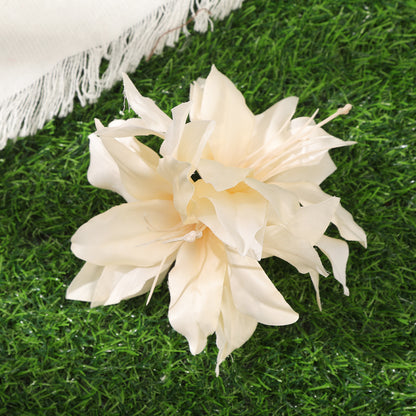 #72 AWAYTR Artificial Pink Flowers Hairpin Party Flower