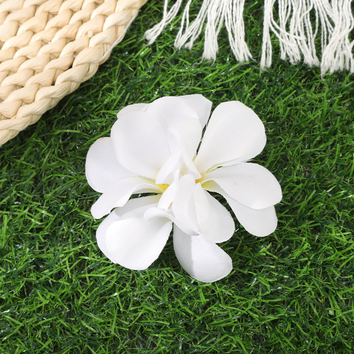 #73 Orchid Flowers Hair Clips Bohemian