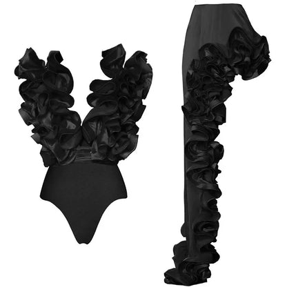 #49 Swimsuit and Skirt Two Pieces Sexy
