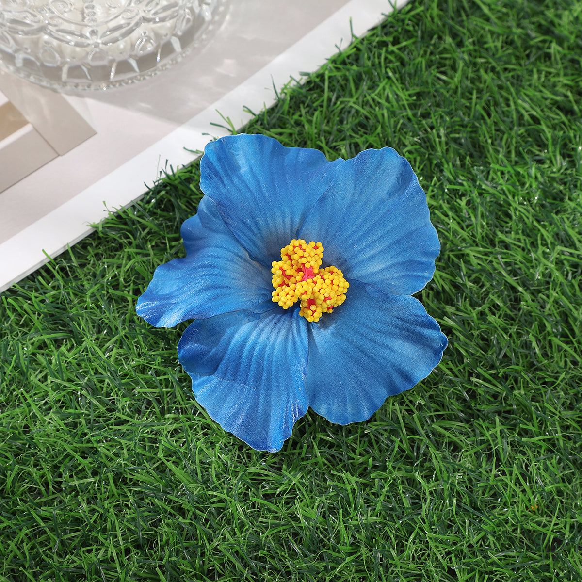 #73 Orchid Flowers Hair Clips Bohemian