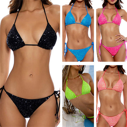 #32 Sparkle Waves Brazilian Bikini