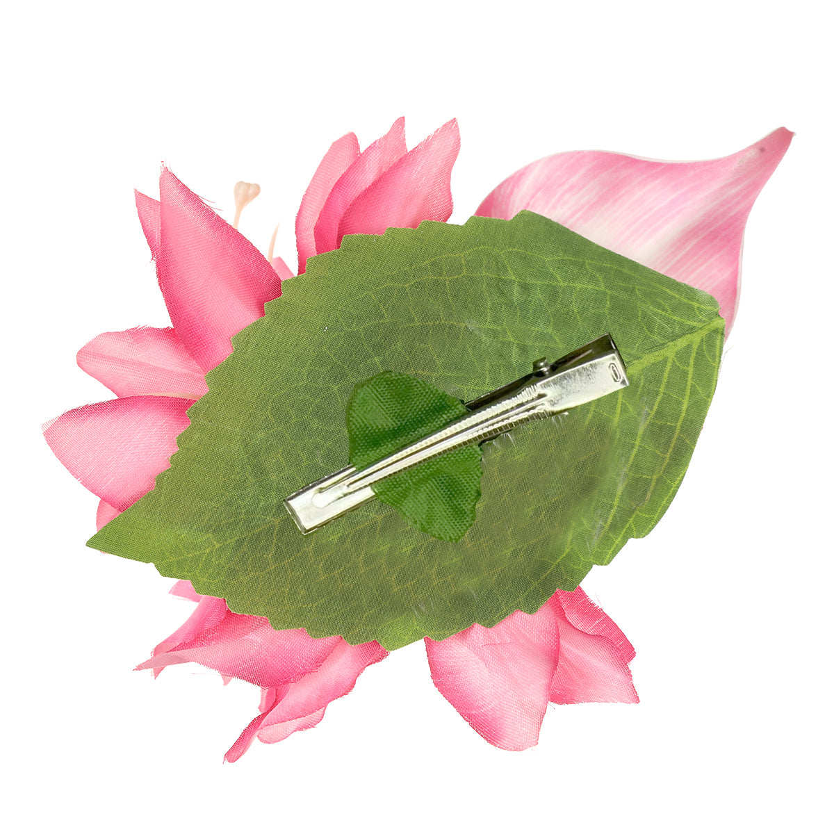 #72 AWAYTR Artificial Pink Flowers Hairpin Party Flower