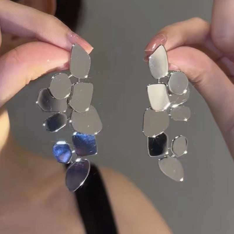 #77 Long Exaggerated Hanging Earrings
