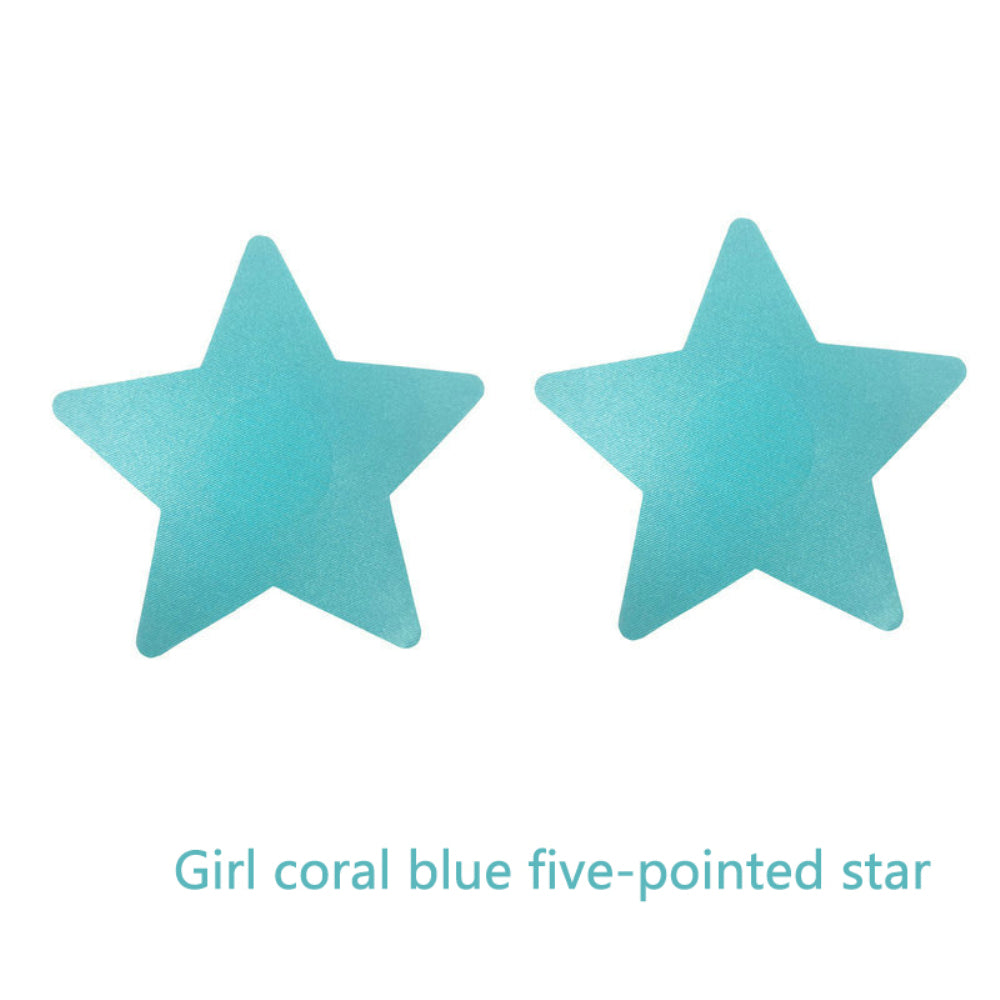 #117 Paste Breast Stickers For Women Star Nipple Cover
