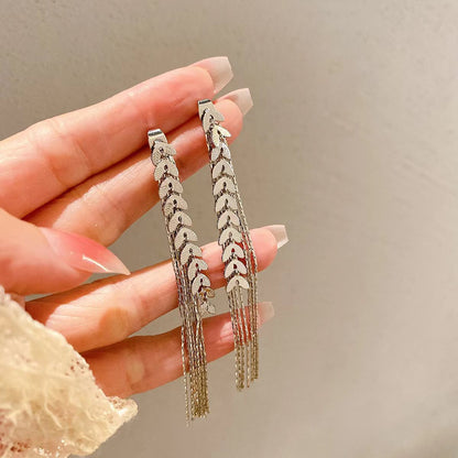 #77 Long Exaggerated Hanging Earrings