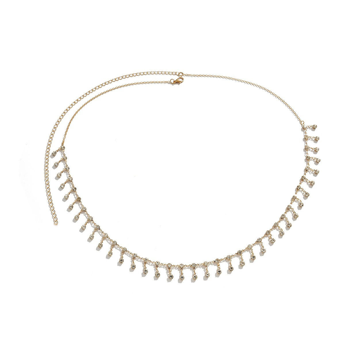 #69 Multilayer Punk Gothic Moon Sun Waist Chain Metal