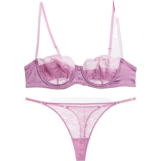 #179 Sexy Brassiere Half Cup Anti-sagging
