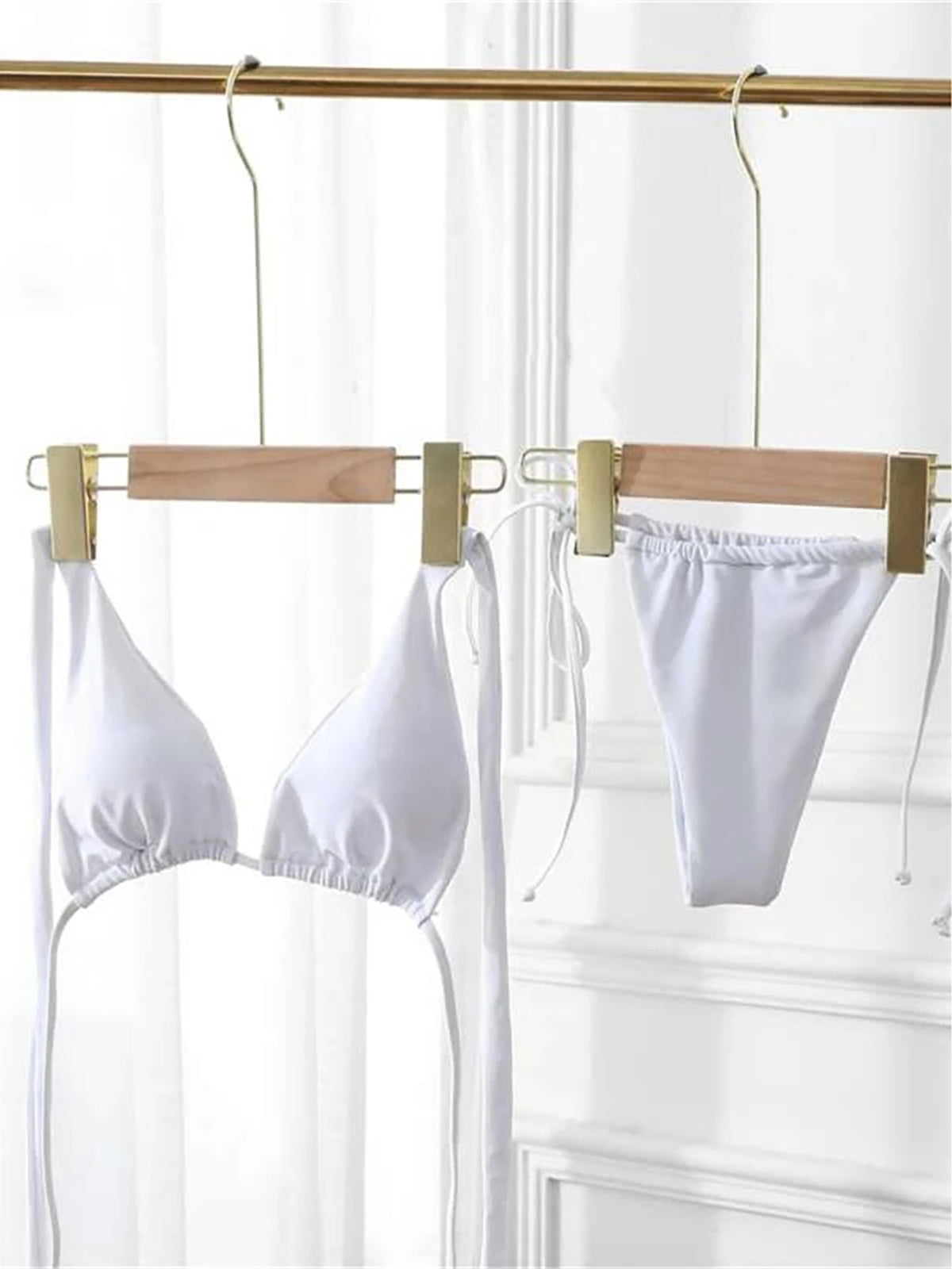 #40 Halter Mini Micro Thong Bikini Female