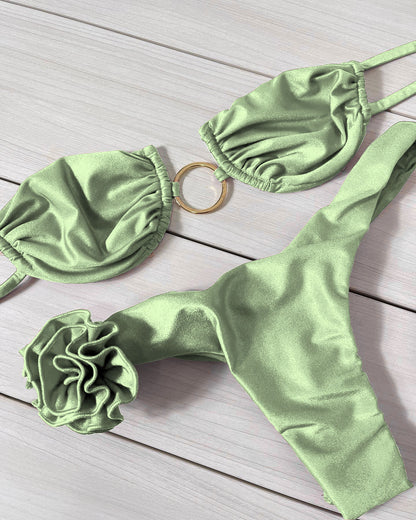 #106 Micro Bikinis Beachwear Solid G-string