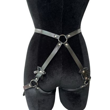 #4 Full Body Sexy Stockings Harnes Women Set Gothic Sexy Leather