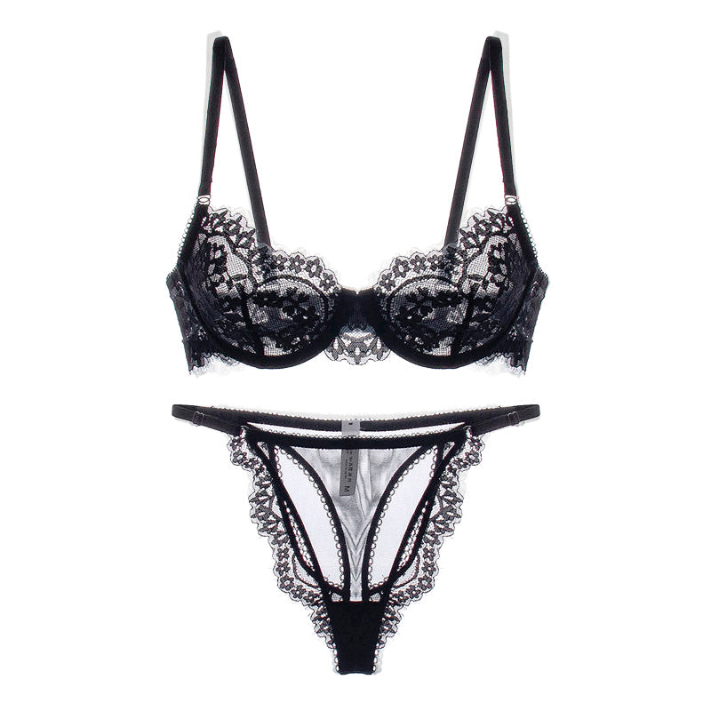 #182 Sexy thin lace lingerie briefs sets