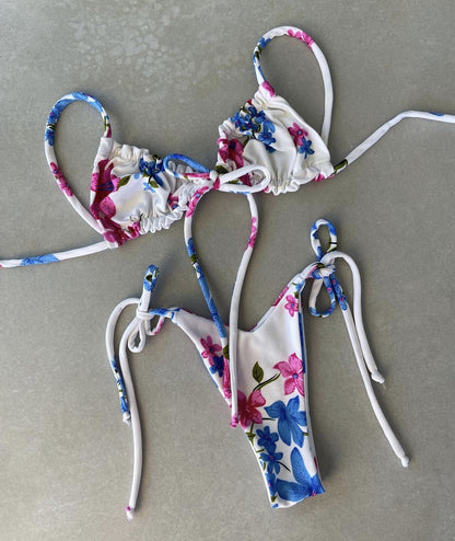 #43 Double Face Plain Bikinis