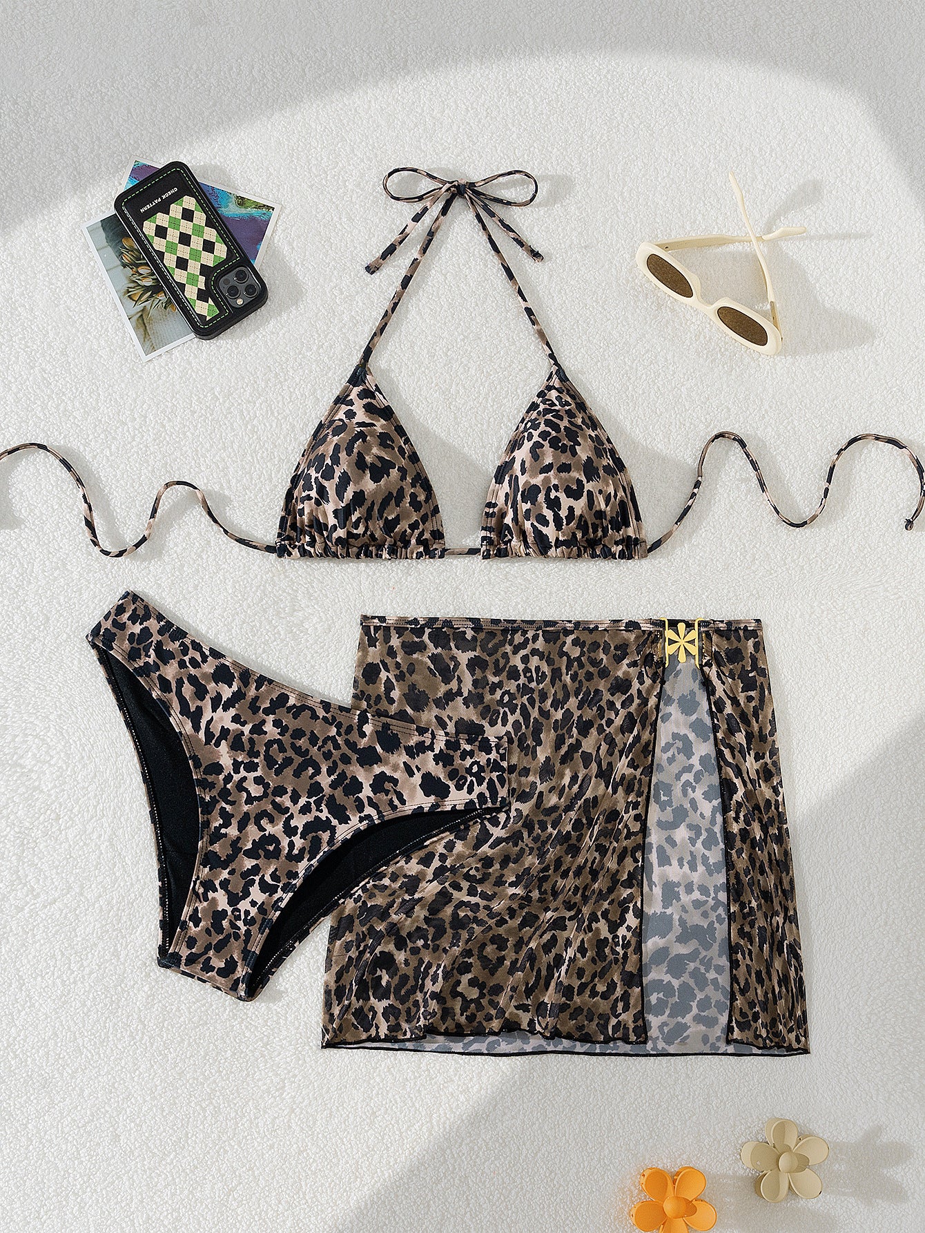 #127 Bikini Set Women's Leopard Print