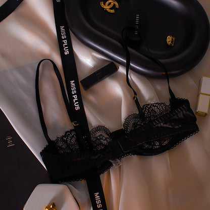 #179 Sexy Brassiere Half Cup Anti-sagging